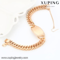 74540- Xuping Jewelry Fashion 18K gold Plated Men Bracelet